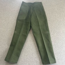 Vintage U.S. Army Pants OG-107 Type 1 Vietnam War Fatigue Size 28x28 60s 1966