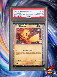 Pikachu Pokemon Day 2026 Psa 10 | eBay