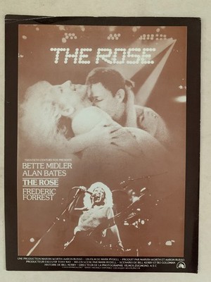 KINO POSTER THE ROSE VON MARK RYDELL - BETTE MIDLER