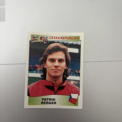 Panini EM 96 Sticker Patrik Berger - Bild 1 von 2