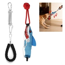 Dog Tug of War Toy with Handle, Heavy Duty Rope Tug Toy for Aggressive Chewer...