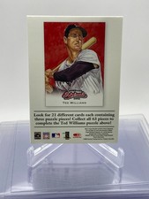 2002 Donruss Originals Puzzle Header Card Ted Williams