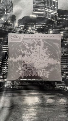 Pokemon TCG - Pitch Black ETB - Brandneu Sealed Slight Rip - SCHNELLER VERSAND  