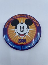 1994 Disneyana Convention Walt Disney World  Mickey Pin Back Button