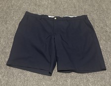 Peter Millar Salem Performance Shorts Men's 44 Golf Crown Sport 9" Inseam Navy