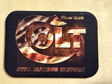Colt - Still Making History Since 1836 Metal Magnet -Made in America - Gun Safe