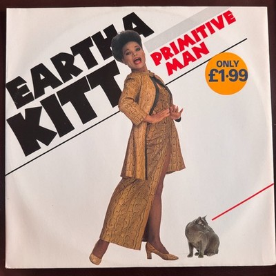 EARTHA KITT - PRIMITIVE MAN 12'' VINYL SINGLE NM/NM 1989 612713