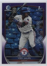 2023 Bowman Chrome Prospects Mega Box Purple Mojo Refractor /299 Yosy Galan 1i72
