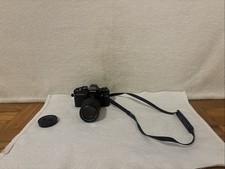 Konica AutoReflex TC Film Camera  Hexanon AR 70 150mm F4 WORKS FREE SHIP