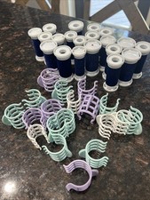Remington Care Setter Hot Rollers KF20N Velvet Flocked Replacement Clips Rolle