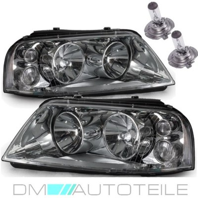 Scheinwerfer Set Links Rechts + Birnen passt für VW Sharan 7M Seat Alhambra 7V