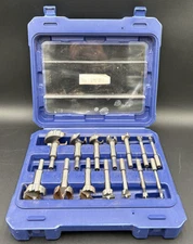 Irwin Marples Forstner Bit Set Wood Drill Bits Carbon Steel 14Pieces Complete GU