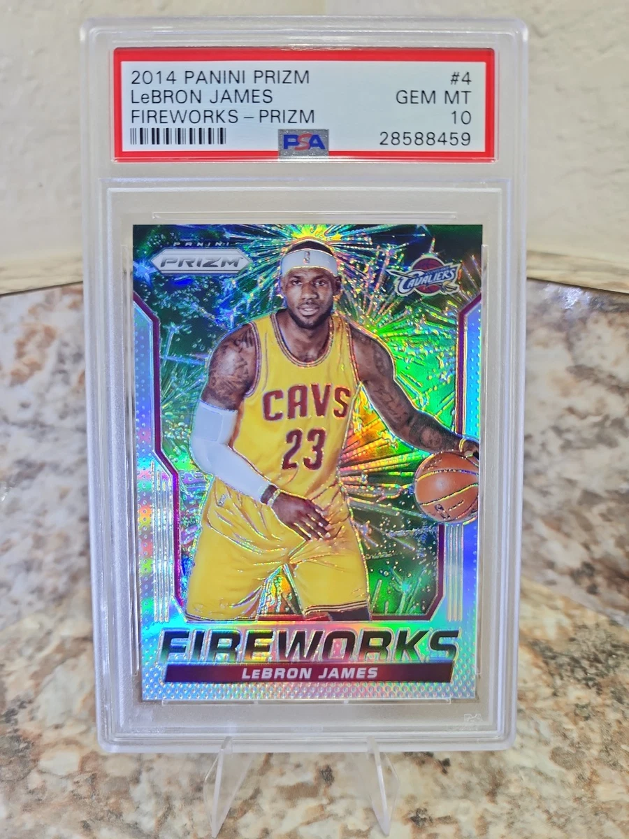 Panini LeBron James 10 Graded Basketball Sports Trading Cards