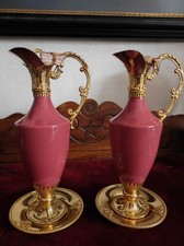 Coppia Bottiglie Pubblicitarie Stock  Vintage 