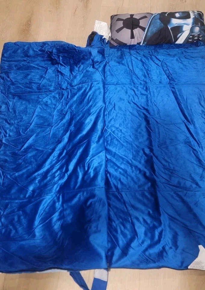 Star Wars Darth Vader Niños Fiesta de Pijamas Saco de Dormir y Almohada, Juego de Cubo de Almacenamiento Foto 3 de 4