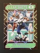 2020 Panini Illusions - Clear Shots DK Metcalf #4 Emerald