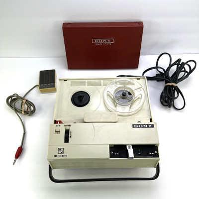 Sony Tapecorder TC-123 Sony-O-Matic Reel-to-Reel TESTED - FOR PARTS OR REPAIR