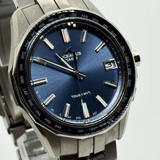 CASIO Watch OCEANUS OCW-S400SG-2AJR Blue Solar 20th Anniversary Limited Edition