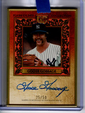 Goose Gossage [Rose Gold] 2025 Topps Gilded Collection 25/50