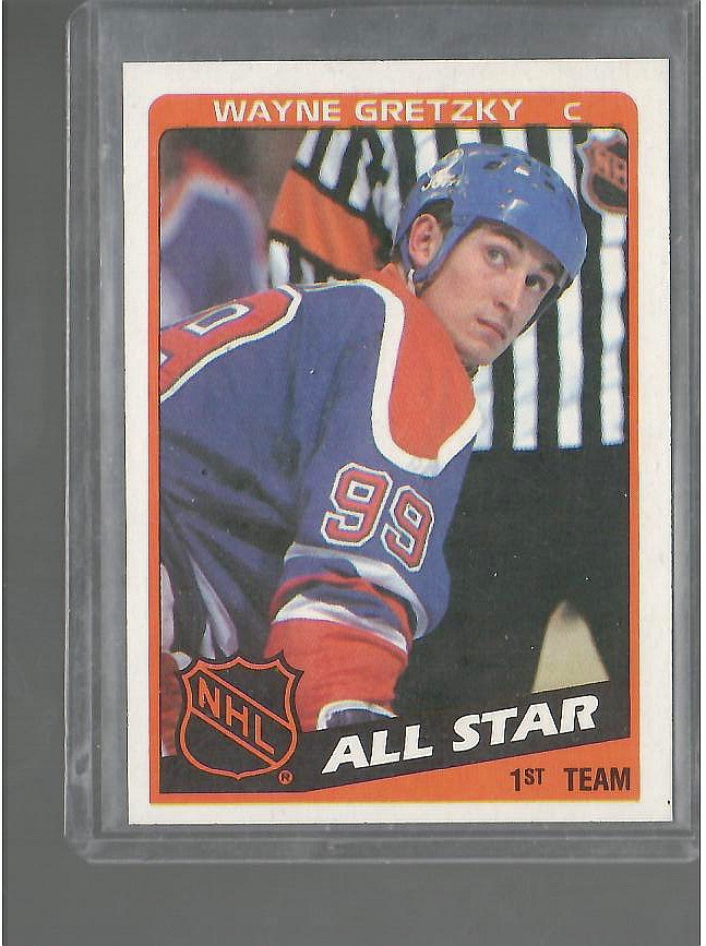 1984-85 Topps Wayne Gretzky #154 All-Star Edmonton Oilers