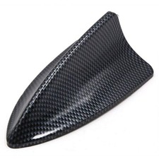 ABS Shark Fin Antenna Cover Replacement Car Roof Self-Adhesive Ornament Part ...