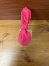 Dark Pink Homemade Tie Knot Headband Hair Accessory Girls Women