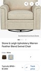 STONE & LEIGH  ACCENT SWIVEL ROCKER — photo 4