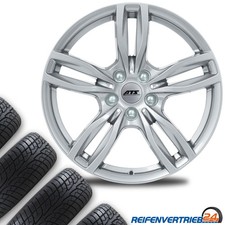 4x Alu Ganzjahresreifen Kompletträder für Peugeot 407 Reifen 235/45R18 Goodride