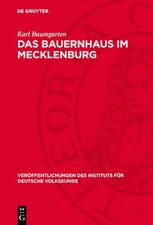 Das Bauernhaus Im Mecklenburg by Karl Baumgarten (German) Hardcover Book