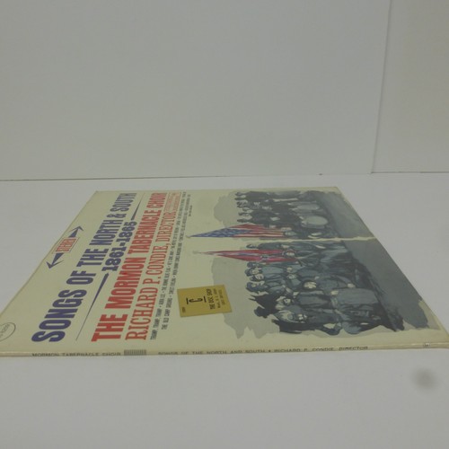 Songs Of The North & South 1861-1865 Mormon Tabernacle Choir Vinyl LP New Sealed - Foto 5 di 6