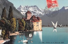 SWITZERLAND VD VAUD LAUSANNE OUCHY CHILLON