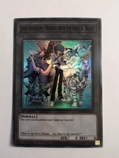 Yu-Gi-Oh Jesse Anderson Bonder With The Crystal Beasts SDCB-EN047 Holo 1st Ed.