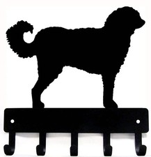 Labradoodle Dog Key Rack/ Leash Hanger Made in USA