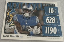 2020 Panini Score Football Kenny Golladay Detroit Lions Next Level Stats #NLS-KG