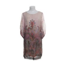 Ana Alcazar, Kleid, Größe: 42, Mehrfarbig, Seide/Viskose, Paisley, Damen #Kaq