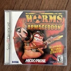 Worms: Armageddon (Sega Dreamcast, 1999) CIB Complete With Case And Manual