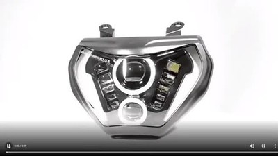 LED Headlight Assembly Plug & Play For Yamaha MT-09 FZ09 MT09 2014