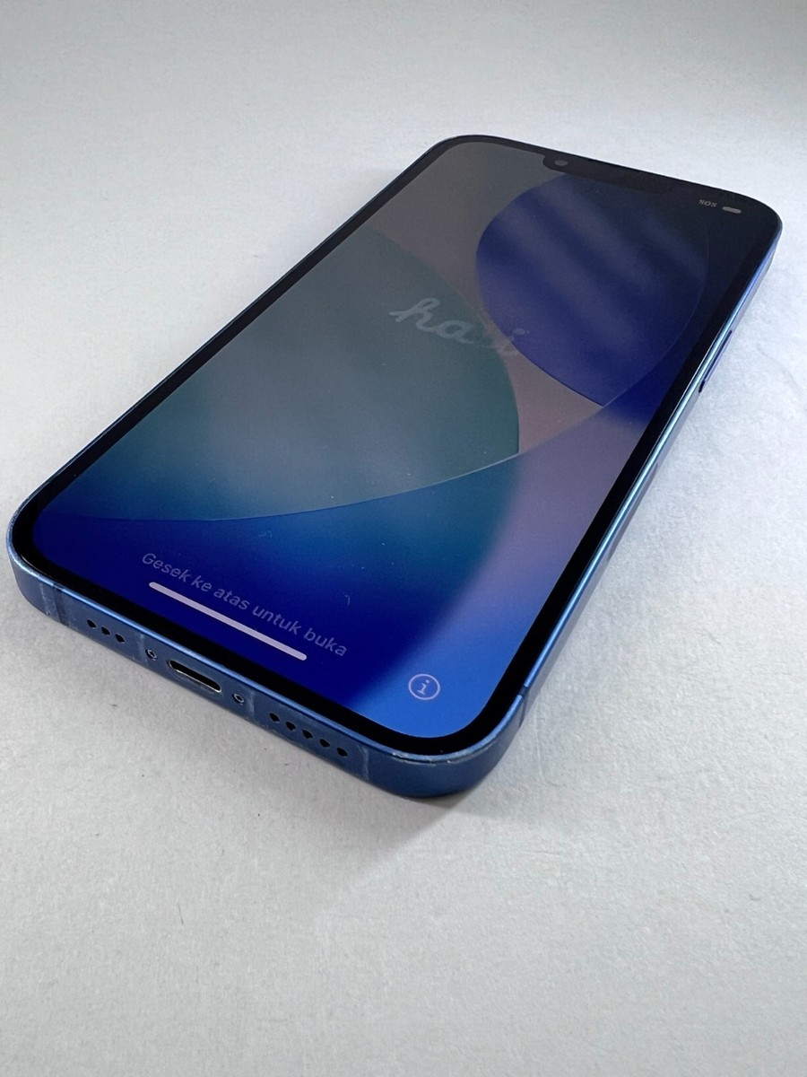 Apple iPhone 13 - 128 GB - Blue (Unlocked) *READ DESCRIPTION* | eBay