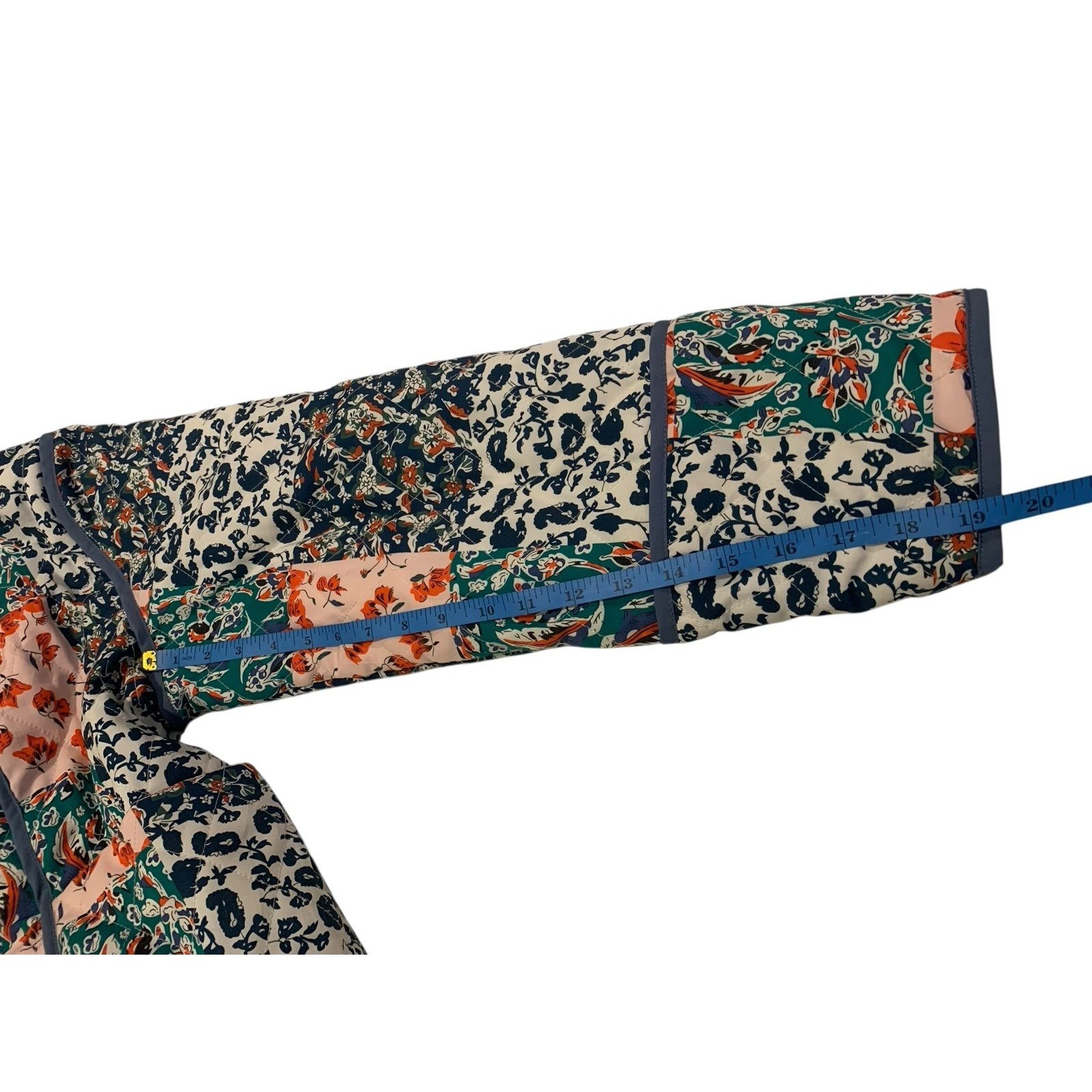 Reversible Kantha Quilted Jacket Patchwork Boho C… - image 9