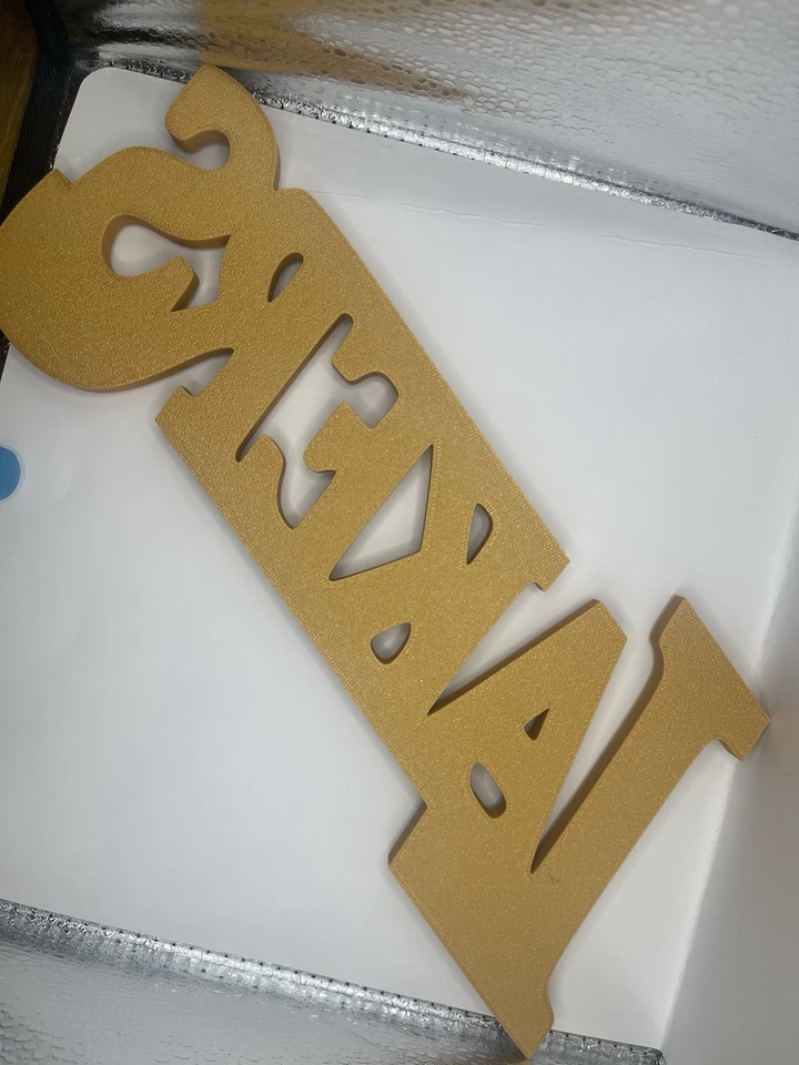 Настенное крепление Lakers с 3D-печатью - Изображение 3 из 4