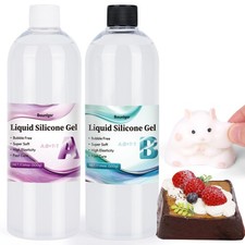 36oz Liquid Silicone Gel 11 Fast Cure AB Ratio for Taba Squishes