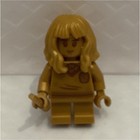 LEGO 50 Years Gold Minifigure Printed Torso with Long Hair Plastic — photo 1