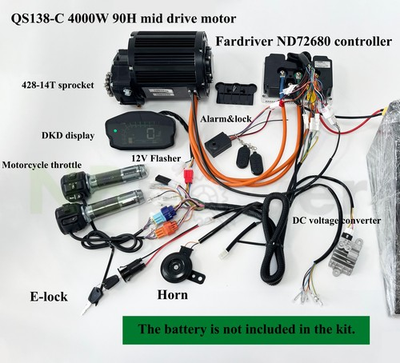 #ad #ad QS138 C 90H 4000W V3 Mid Drive Motor with Internal Gear Box 1:2.37 Ratio gearbox $629.90