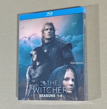 The Witcher The Complete Series Season 1-4 Blu-Ray 4-Disc Box-Set W/SlipCover