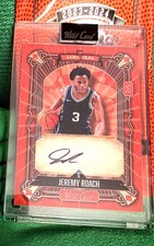 2024 Wild Card 5 Card Draw Jeremy Roach #5CDC-JRA 2/5 Auto 💥Red Parallel💥 Duke