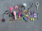 Lot of Vintage 90s & Y2K Barbie Doll Accessories Beauty Makeup Glasses Visor