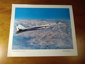 VTG North American XB-70A VALKYRIE PROTOTYPE STRATEGIC BOMBER PLANE 12x15 Print