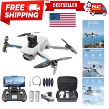 GPS Drones with Camera for Adults 4K with Brushless Motor and Follow Me Mode,...