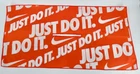 Nike Caddy Golf Towel Microfiber Team Orange/White