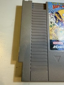 The Simpsons Bart vs. the World for Nintendo NES Game Cartridge